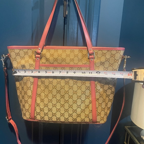 Authentic Gucci GG Canvas Medium Joy Tote - Picture 3 of 10